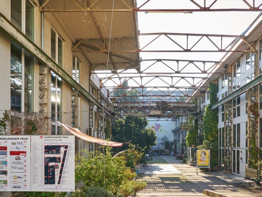 Auf dem Gundeldinger Feld findet das Swiss Social Economy Forum 2026 statt. Foto: Kantensprung AG