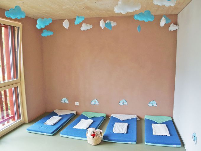 Schlafbereich. Foto: Stiftung 3FO (FK)