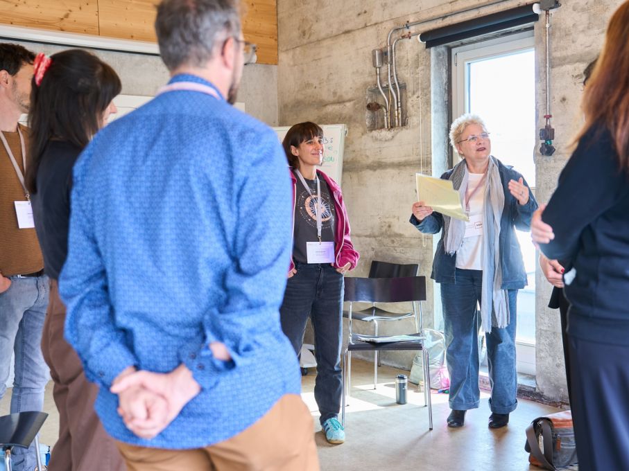 Thekla Huber-Kaiser leitete die Breakout Session "Resilienz im Job: Anspruch, Auftrag oder Illusion?" Foto: SSEF 